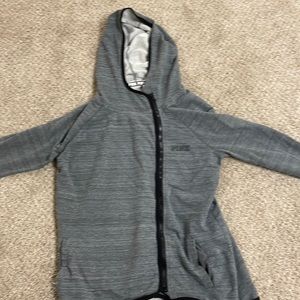 Pink Zip Up Sweatshirt
